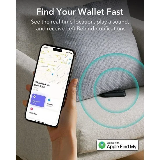 Esr Magsafe Findmy Wallet Grip Stand